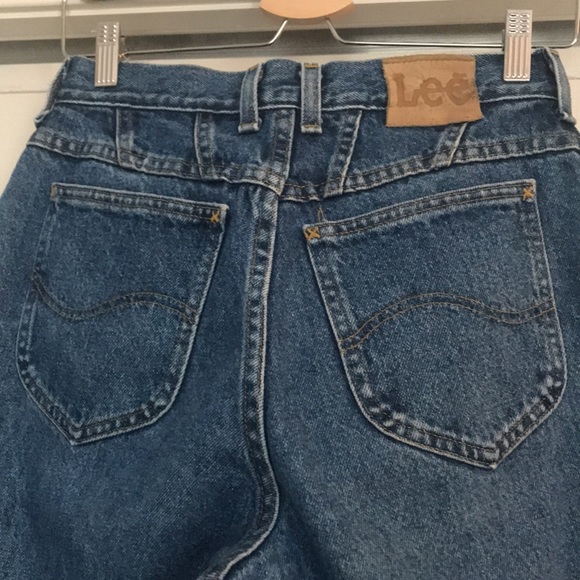 VINTAGE LEE JEANS DEADSTOCK 80S/ 90S STRAIGHT LEG MOM JEAN - Picture 8 of 8